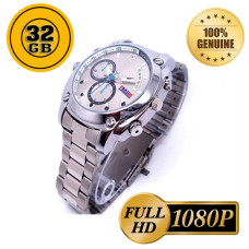 Pansim 32 Gb Newest Hd 1080P Ir Night Vision Camera Waterproof Watch Camera Dvr